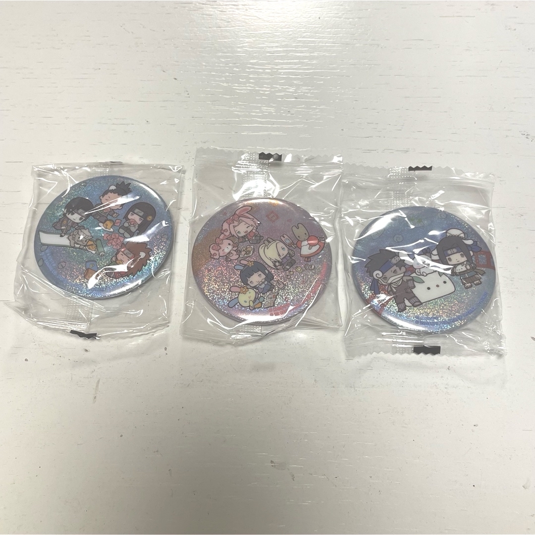 サンリオ - NARUTO×Sanrio characters ホログラム缶バッジ