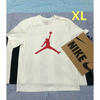 ナイキ(NIKE)のジャンプマン　ジョーダン　Ｔシャツ   XL   白いほうだと思います(Tシャツ/カットソー(半袖/袖なし))