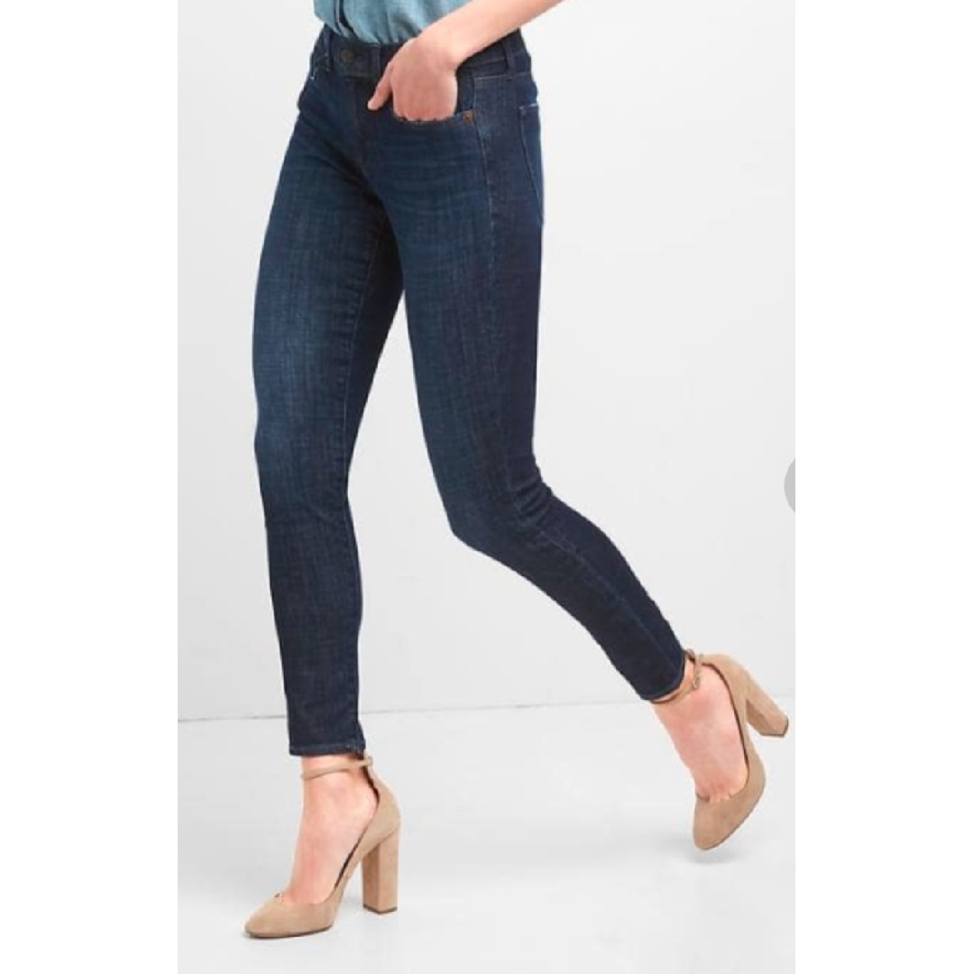 GAP(ギャップ)の§ GAP トゥルースキニー ジーンズ デニムパンツ ミッドライズ ストレッチ レディースのパンツ(デニム/ジーンズ)の商品写真
