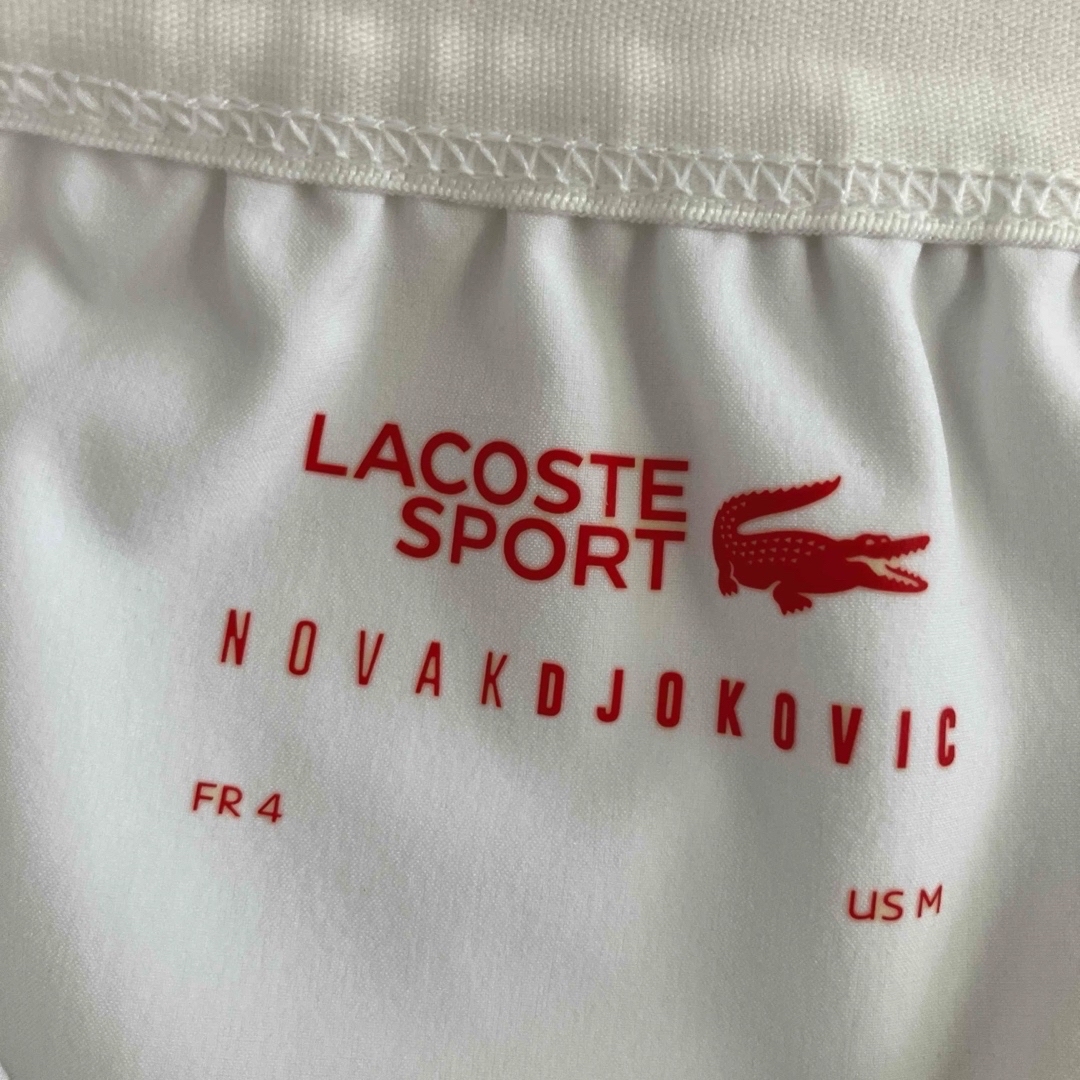 LACOSTE - 未使用 LACOSTE ラコステ テニス ジョコビッチ ハーフ
