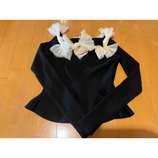 ミストレアス りぼんトップス(カットソー(長袖/七分))