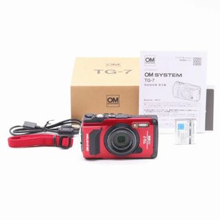 オリンパス(OLYMPUS)のOM SYSTEM/オリンパス Tough TG-7 ﾚｯﾄﾞ(コンパクトデジタルカメラ)