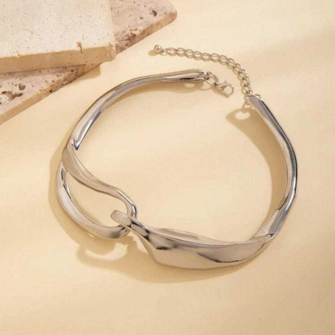 ネックレス y2k シルバー フェアリーグランジ グランジ チョーカー 人気 レディースのアクセサリー(ネックレス)の商品写真