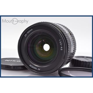 ★極上美品★ ニコン Nikon AF NIKKOR 24-50mm F3.3-4.5 前後キャップ&レンズフィルター付 ★完動★同梱可 #mj3417(レンズ(ズーム))