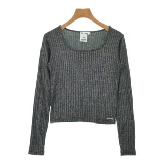 X girl エックスガール ニット・セーター M 黒 【古着】【中古】【送料無料】(ニット/セーター)