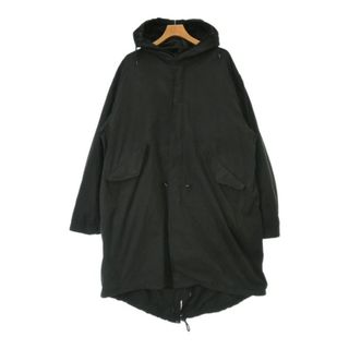 フリークスストア(FREAK'S STORE)のFREAK'S STORE フリークスストア モッズコート L 黒 【古着】【中古】【送料無料】(モッズコート)