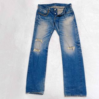 ヒステリックグラマー NOBUリメイク加工デニム 30インチ キムタク着 ヒステリックグラマー NOBUリメイク加工デニム 30インチ