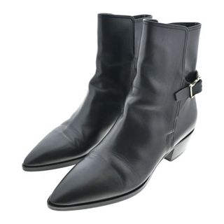 ヴァレンティノガラヴァーニ(valentino garavani)のVALENTINO GARAVANI ブーツ 23.5cm 黒 【古着】【中古】【送料無料】(ブーツ)