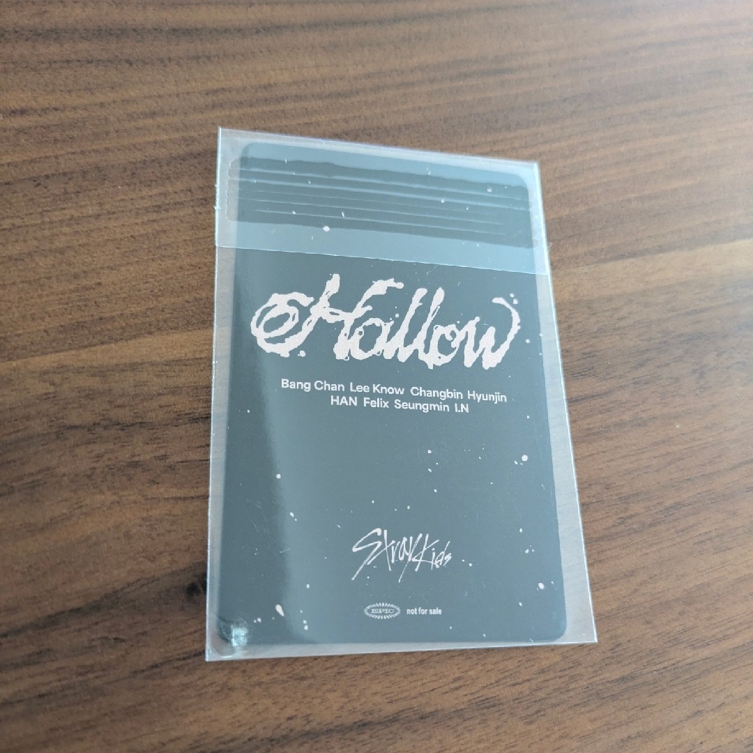 Stray Kids(ストレイキッズ)の『Hollow』チャンビン&アイエン FC ソニミュ特典 ユニットトレカ スキズ エンタメ/ホビーのタレントグッズ(アイドルグッズ)の商品写真