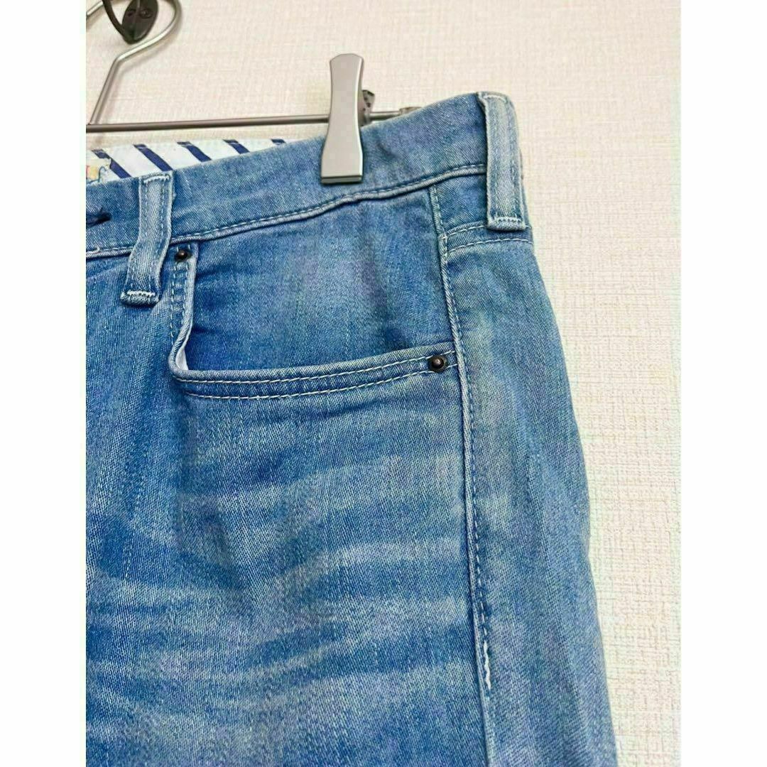 SOMETHING(サムシング)のSOMETHING ローライズボーイフレンドデニム ウォッシュブルー 29 レディースのパンツ(デニム/ジーンズ)の商品写真