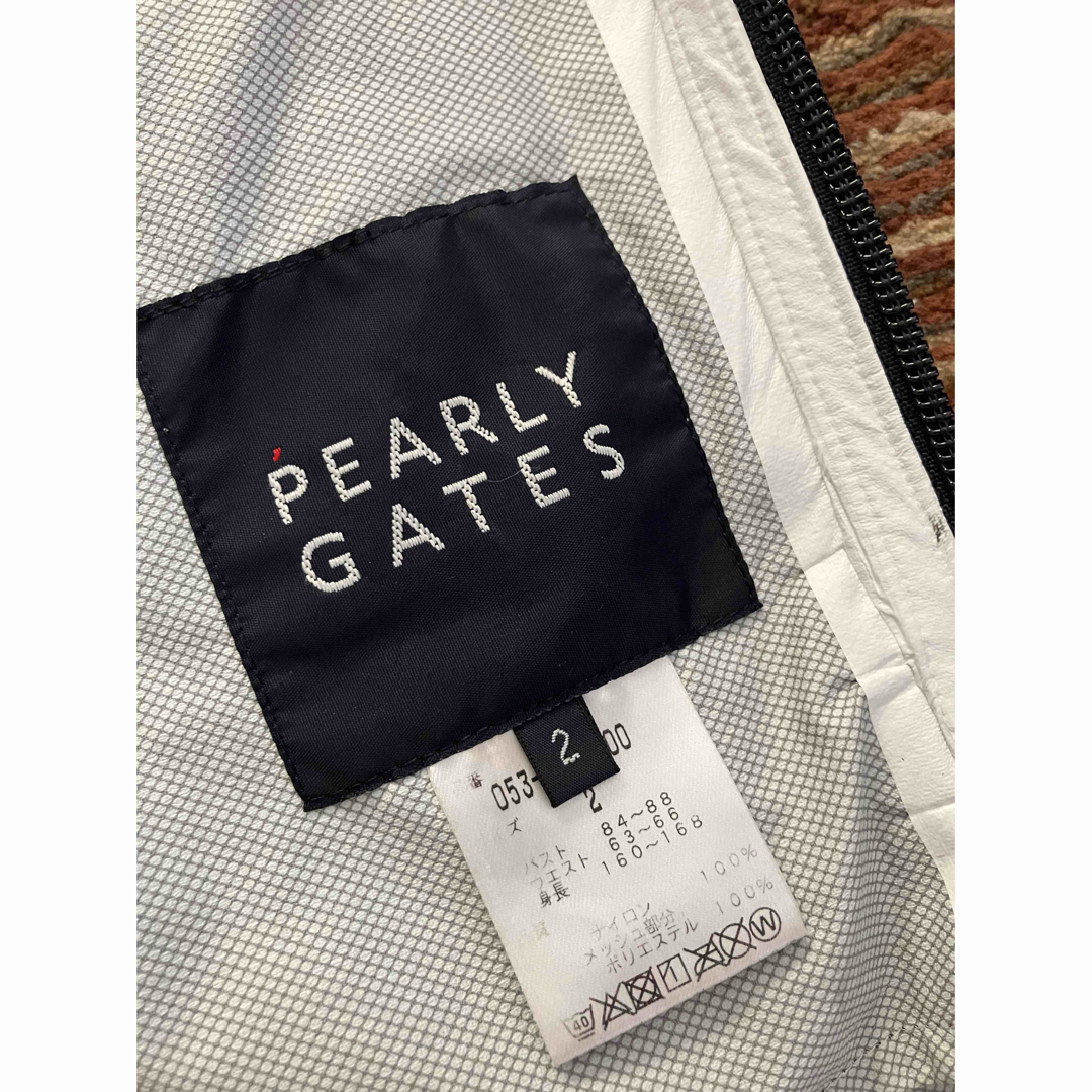 PEARLY GATES(パーリーゲイツ)の⭐️美品⭐️パーリーゲイツ レインウェア ワンピース サイズ2 スポーツ/アウトドアのゴルフ(ウエア)の商品写真