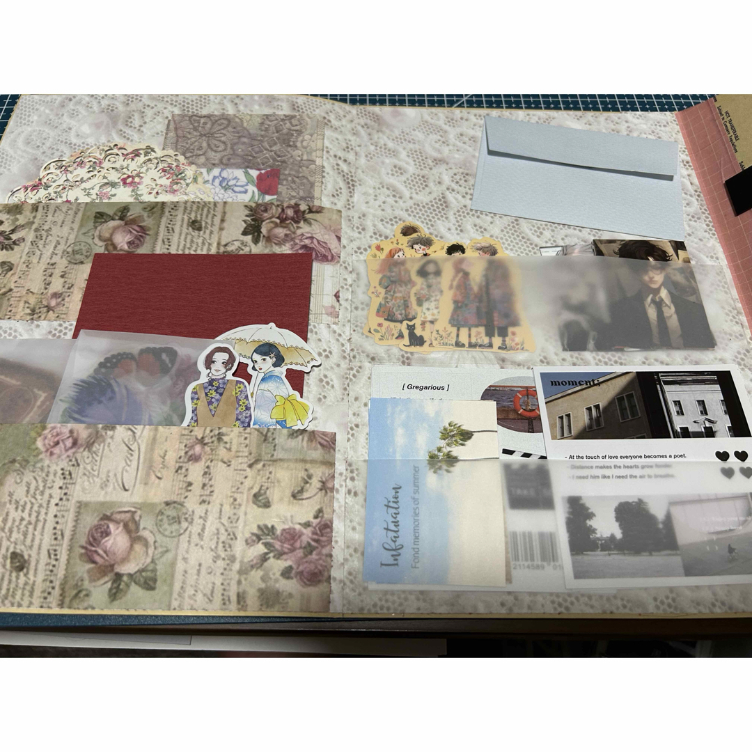 おすそ分けファイル😊💕 ハンドメイドの文具/ステーショナリー(その他)の商品写真