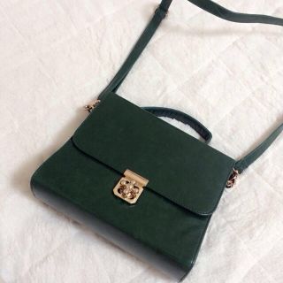 オーバータッシェ(Ober Tashe)の緑の斜めがけbag(ショルダーバッグ)