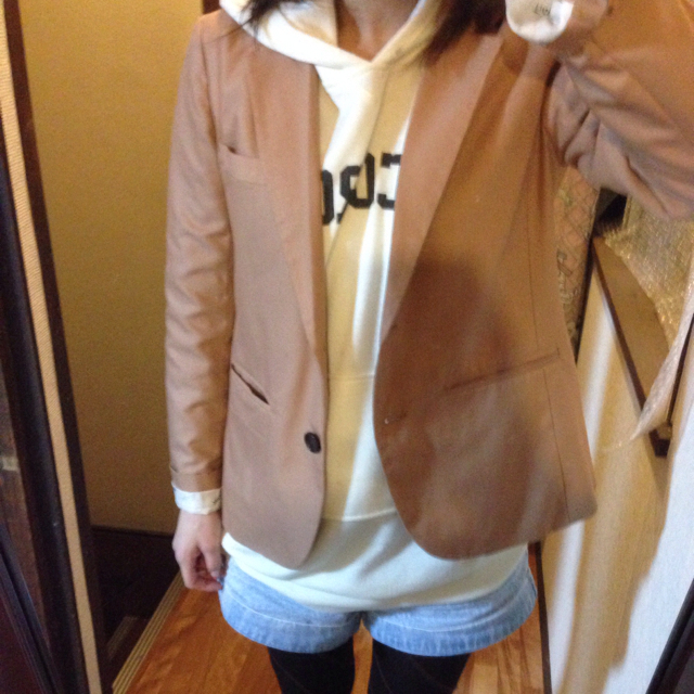 NICE CLAUP(ナイスクラップ)の春ジャケット♡ レディースのジャケット/アウター(テーラードジャケット)の商品写真