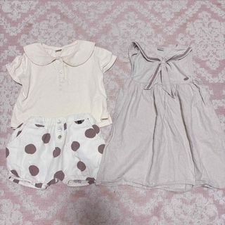 tete a tete ワンピース　トップス　バースデイ　パンツ　80 くま