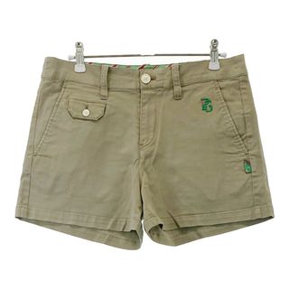 サイズ：1 PEARLY GATES パーリーゲイツ ストレッチ ショートパンツ カーキ系 [240101485928] ゴルフウェア レディース ストスト