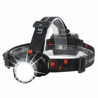 DAI NING ヘッドライト LED 単3電池式 高輝度 1000ルーメン 9