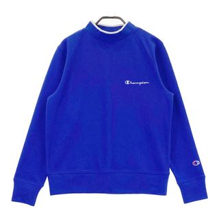 サイズ：L CHAMPION GOLF チャンピオンゴルフ ハイネック 長袖Tシャツ ブルー系 [240101486072] ゴルフウェア レディース ストスト