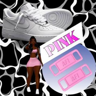 スニーカー　デュブレ　ピンク　AF1 桃色　ナイキ　アクセサリー
