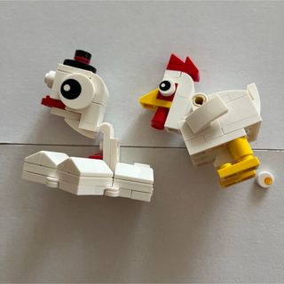 レゴ　ワークショップ　ニワトリ　と　ヘビ