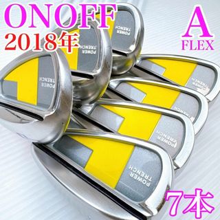 カラーカスタム　オノフ　レディース　アイアンセット　2018年　7本（A）／黄色