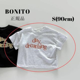 韓国子供服 正規品 韓国ブランド BONITO Tシャツ メランジ 半袖 夏服