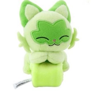 肩のせぬいぐるみ ニャオハ