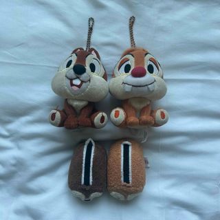 チップとデール　チプデ　ぬいぐるみキーホルダー　ツムツム