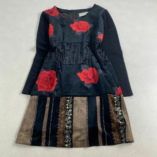 ドルチェアンドガッバーナ(DOLCE&GABBANA)のドルチェアンドガッバーナ　ワンピース　ベロア DOLCE&GABBANA (ひざ丈ワンピース)
