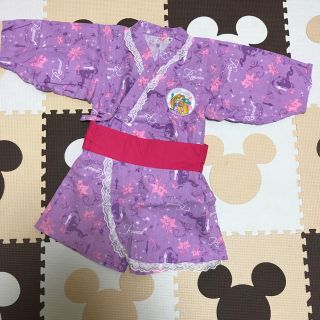 ディズニー(Disney)の【miro様 専用】ラプンツェル♡浴衣ドレス 甚平(甚平/浴衣)