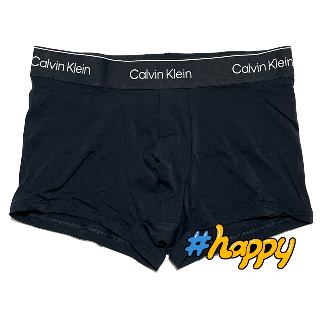 Calvin Klein(カルバンクライン)の新品★カルバンクライン★Mサイズ★ボクサー★トランクス★ブラック★3313 メンズのアンダーウェア(ボクサーパンツ)の商品写真