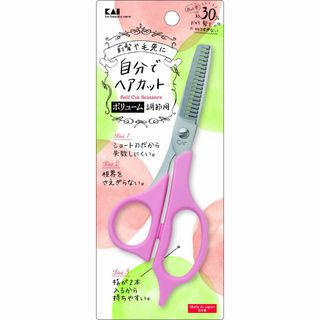 新品 貝印 KQ3201 セルフ用スキバサミ(その他)