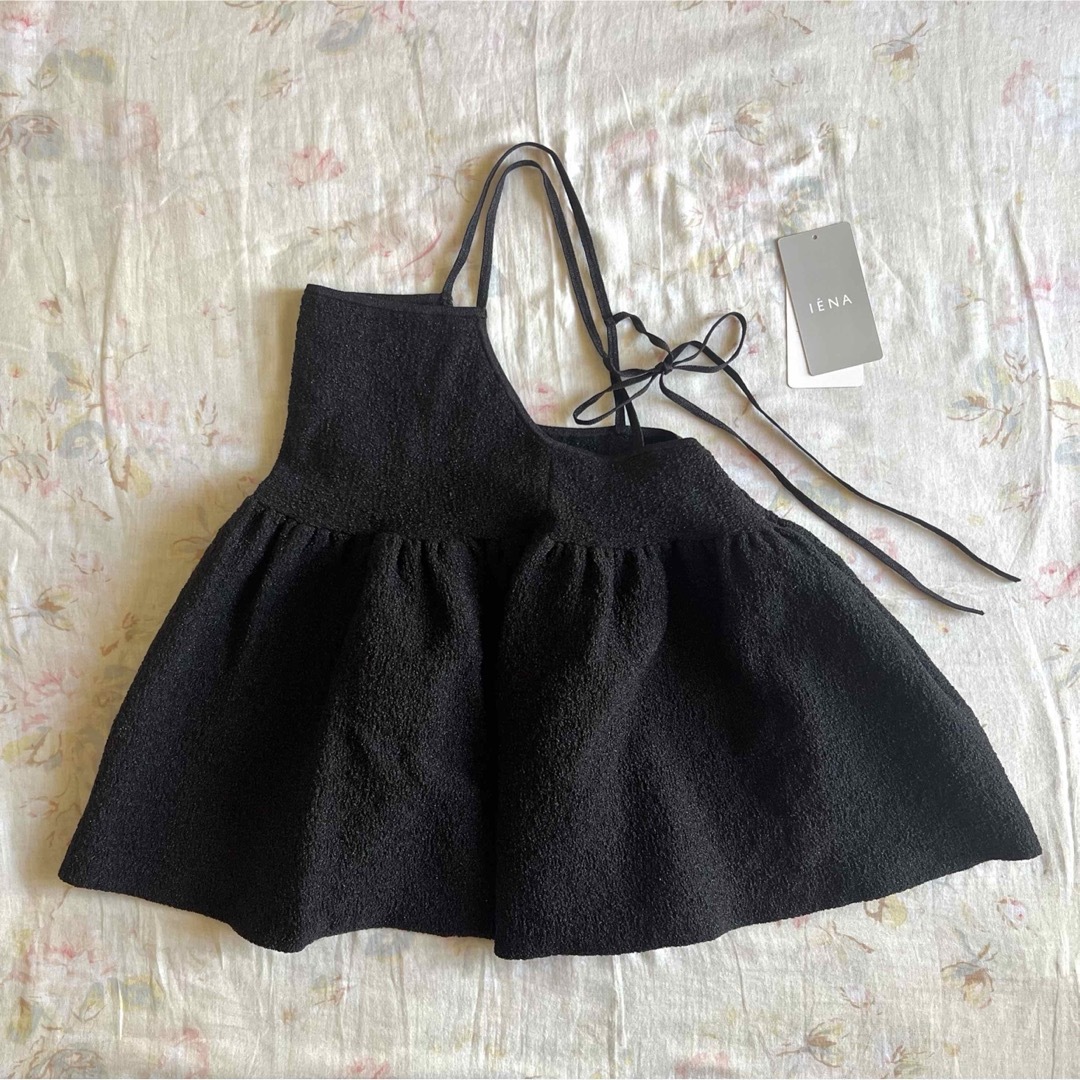 IENA(イエナ)の25SS タグあり美品 IENA イエナ ペプラムニット ビスチェ レディースのトップス(キャミソール)の商品写真