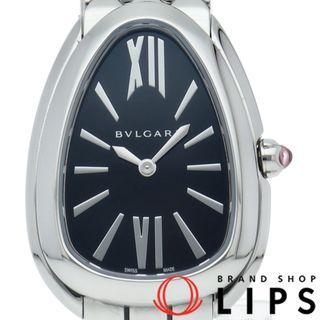 ブルガリ(BVLGARI)のブルガリ セルペンティ セドゥットーリ ウォッチ Serpenti 103952 箱 保証書 SS メンズ時計 ブラック 美品 【新品】(その他)