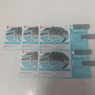 東京サマーランド  株主ご招待券 5枚 (遊園地/テーマパーク)