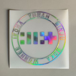 ILLIT アイリット ホログラム ステッカー(アイドルグッズ)