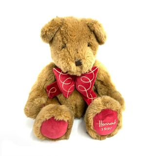ハロッズ(Harrods)のHarrods ハロッズ 1997 テディベア イヤーベア クリスマスベア ぬいぐるみ      　240002230478(ぬいぐるみ)