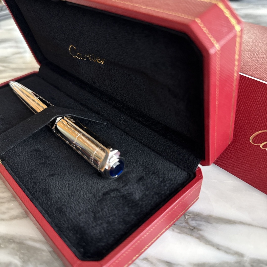 Cartier(カルティエ)のカルティエ　シルバー　サインペン インテリア/住まい/日用品の文房具(ペン/マーカー)の商品写真