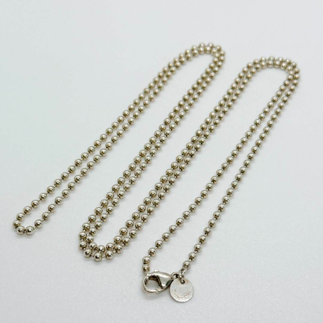Tiffany & Co.(ティファニー)の【美品】TIFFANY&Co. ネックレス ボールチェーン 約82cm 純正 レディースのアクセサリー(ネックレス)の商品写真