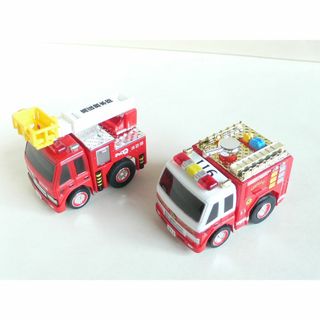 チョロQ　タルガ　消防隊　消防車　2種
