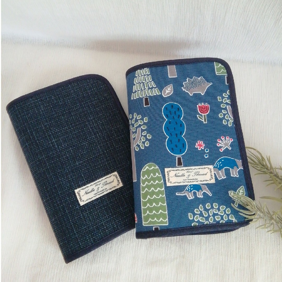 お薬手帳カバー♪Hi! My Zoo☆母子手帳にも☆ハンドメイド ハンドメイドのファッション小物(その他)の商品写真