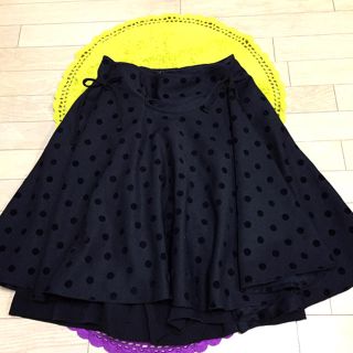 コムデギャルソン(COMME des GARCONS)のトリココムデギャルソン ボリュームたっぷり巻きスカート風キュロット(キュロット)