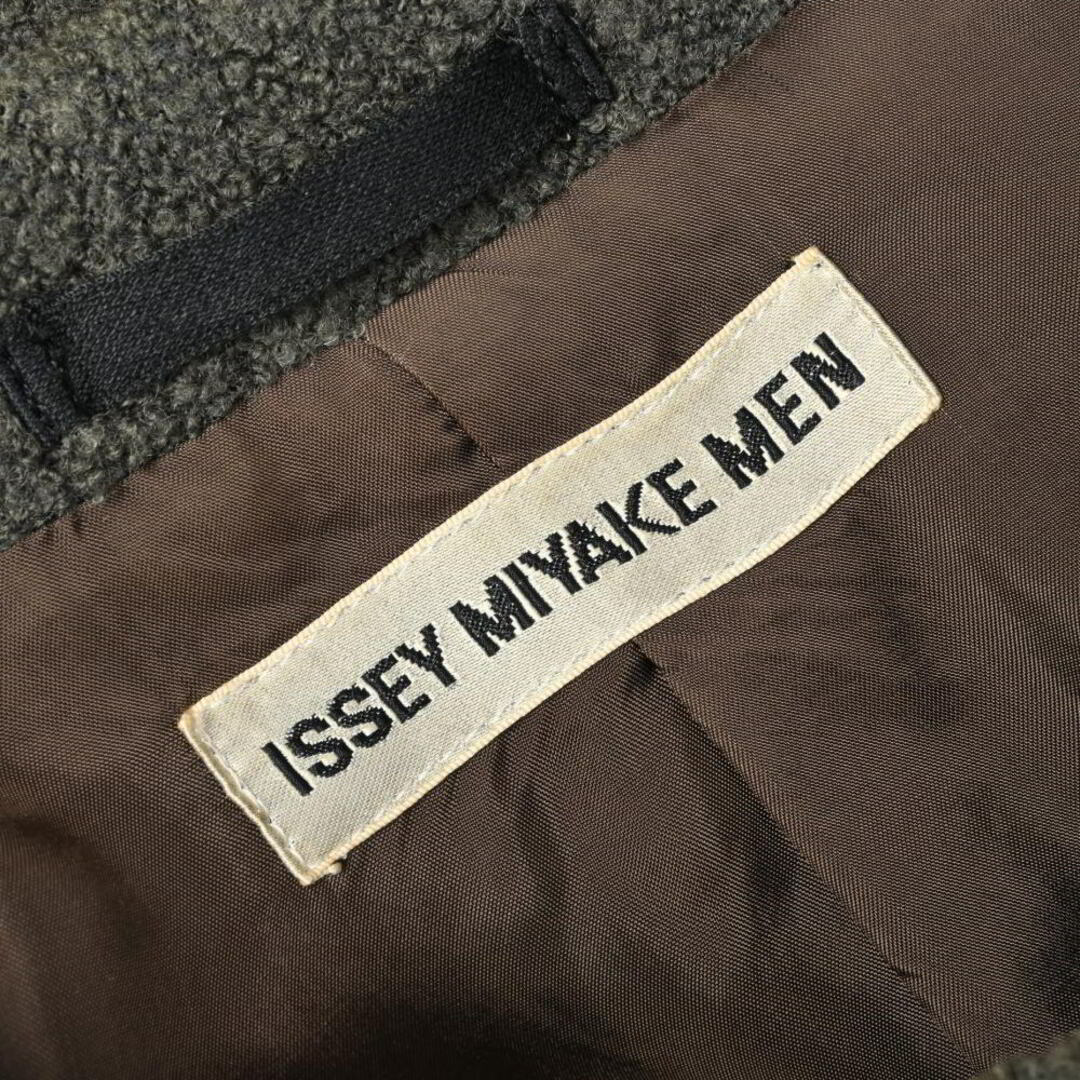 ISSEY MIYAKE - ISSEY MIYAKE 1999AW ウール混 ノーカラー