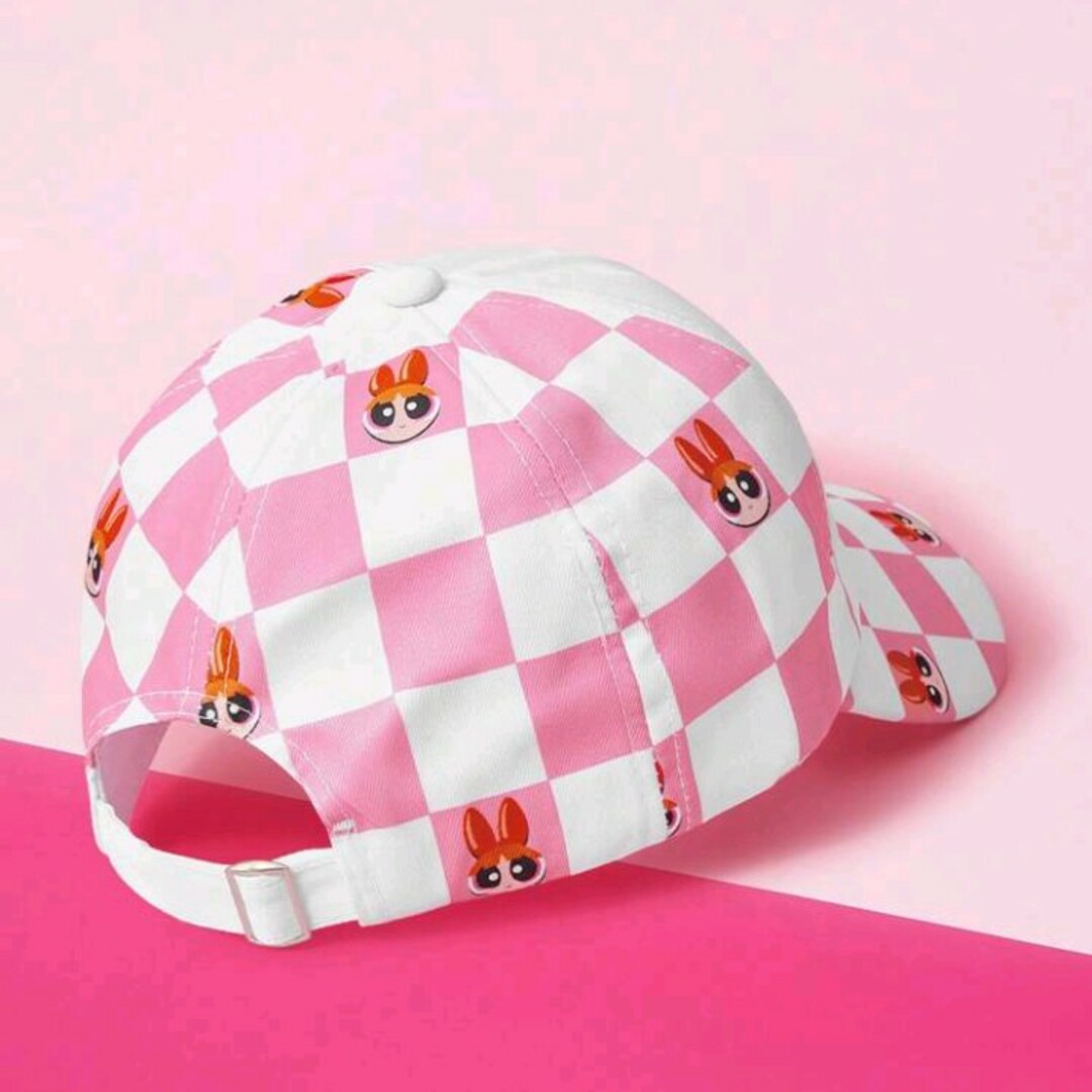 パワーパフガールズ　ブロッサム　キャップ　帽子 レディースの帽子(キャップ)の商品写真