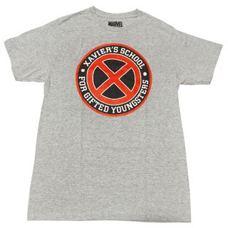 マーベル(MARVEL)の【匿名配送】X-MEN Tシャツ 半袖 エグゼビア・スクール Lサイズ 美品(Tシャツ/カットソー(半袖/袖なし))