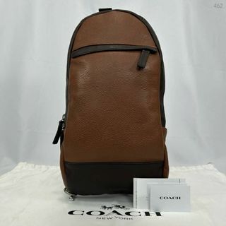 コーチ(COACH)の【美品】コーチ キャムデン コンバーチブル ショルダーバック レザー シボ革(メッセンジャーバッグ)