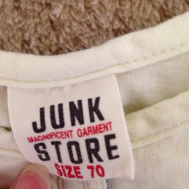 JUNK STORE(ジャンクストアー)のJUNK STORE☆ロンパース キッズ/ベビー/マタニティのベビー服(~85cm)(ロンパース)の商品写真