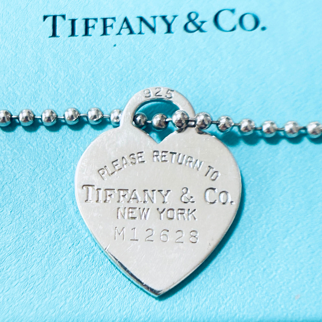 【超美品】ティファニー リターントゥ ハート ボールチェーン ロング ネックレス Tiffany & Co. - 【超美品】ティファニー リターントゥ ハート
