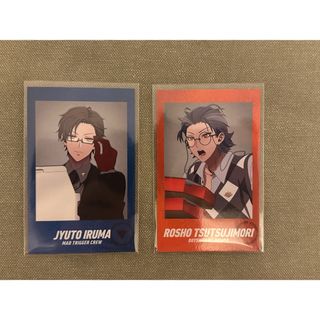 ヒプノシスマイク　ヒプマイ　インスタントチェキ風　カード　入間銃兎　躑躅森盧笙(カード)
