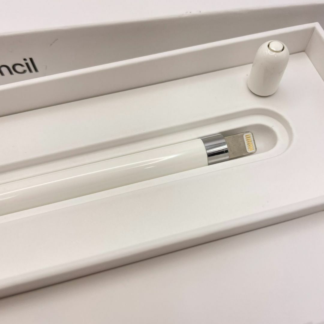 Apple(アップル)の動作確認済み！【美品】Apple Pencil 第一世代 ホルダー＋付属品＋箱 スマホ/家電/カメラのPC/タブレット(PC周辺機器)の商品写真